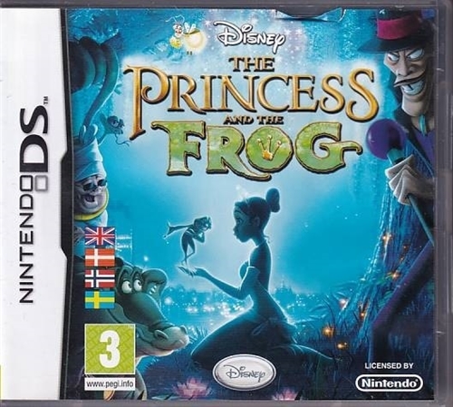 Disney The Princess and the Frog - Nordisk - Nintendo DS (A Grade) (Genbrug)